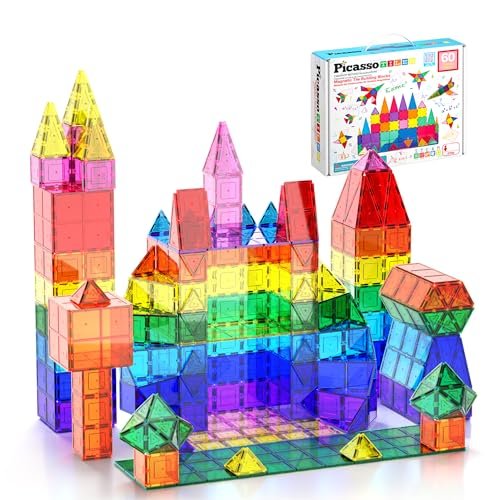 Build, Create, and Learn: Unlocking Creativity with PicassoTiles 60-Piece Magnetic Wonder