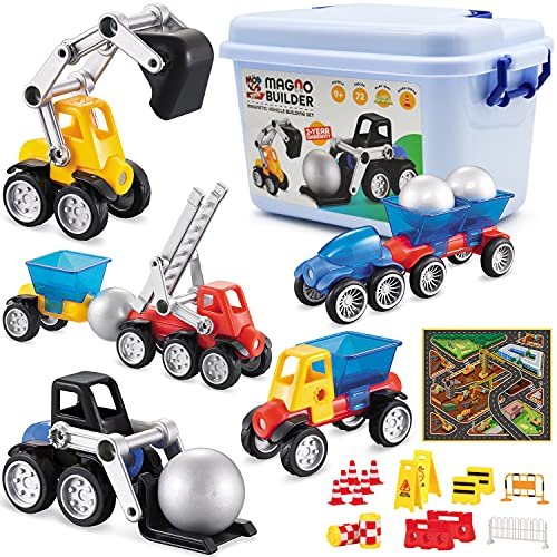 Unleash Creativity: Discover the Magic of Cars Magnetic Building Blocks for Endless Fun!