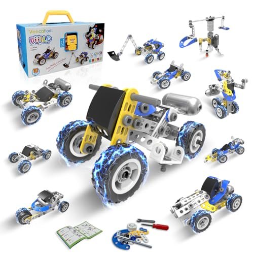 Unleash Creativity and Learning: The Ultimate 10-in-1 Electric STEM Building Toys for Young Innovators!