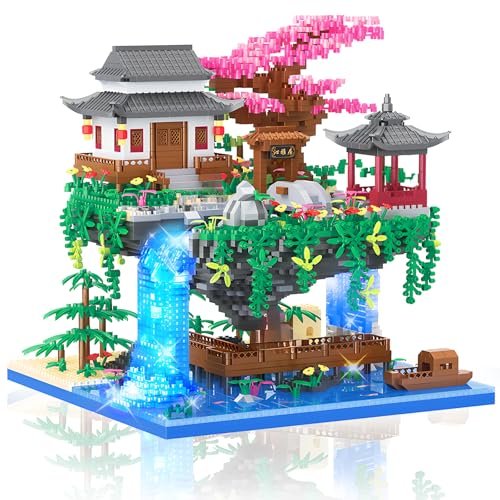 Unleash Your Inner Architect: The Kimiangel Cherry Bonsai Tree Building Set Transforms Creativity Into Light!