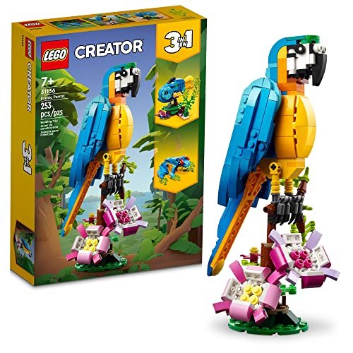 Unlock Endless Creativity: Exploring the Transformative Fun of LEGO Creator 3 in 1 Exotic Parrot Set