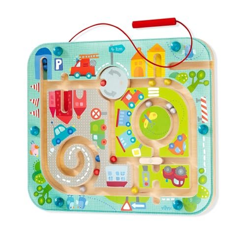 Tiny Explorers Unite: Unleashing Fun with HABA's Magnetic Maze Adventure!