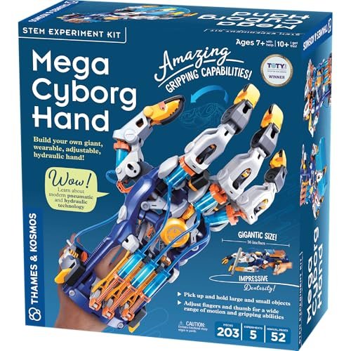 Unleashing Creativity: Dive into STEM Fun with the Thames & Kosmos Mega Cyborg Hand!